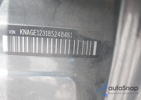 2008 Kia Optima Lx from USA, damaged, VIN KNAGE123185248461